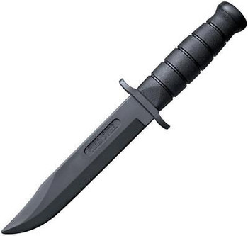 Cold Steel Leatherneck Semper-Fi Trainer Knife Black Unsharpened Blade 92R39LS