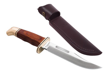 Buck Knives 119 Special Fixed Blade Knife Dymonwood Handle Plain Edge 119BRS Buck Knives 119 Special Fixed Blade Knife Dymonwood Handle Plain Edge 119BRS