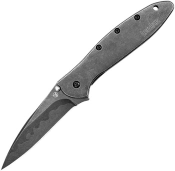 Kershaw Composite Blade Leek Blackwash Assisted Knife 1660CBBW