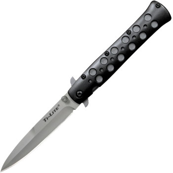 Cold Steel Ti-Lite Knife 4" Plain Blade 26B4 Aluminum Handle S35VN Blade