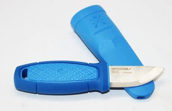 Mora Knives Eldris Fixed Blade Neck Knife Kit Blue Handle w/ fire starter 12631