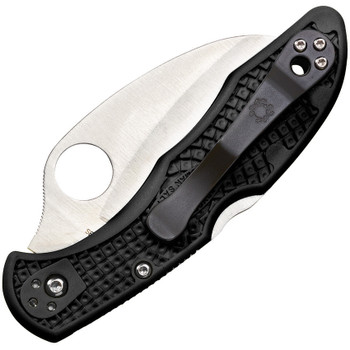 Spyderco Tasman Salt 2 Folding  Knife Black FRN Handle Plain H1 Blade C106PBK2 Spyderco Tasman Salt 2 Folding  Knife Black FRN Handle Plain H1 Blade C106PBK2