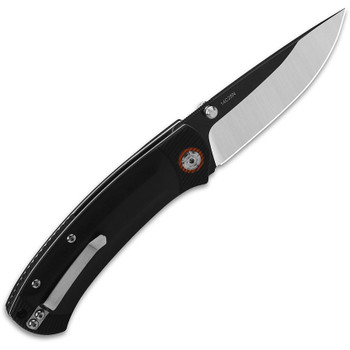 QSP Copperhead Linerlock Knife Black G10 Handle Plain Edge Cermaic Ball Bearings QS109-B QSP Copperhead Linerlock Knife Black G10 Handle Plain Edge Cermaic Ball Bearings QS109-B