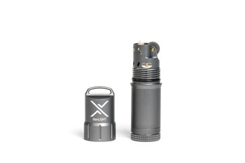 Exotac titanLIGHT Lighter Waterproof & Refillable Gun Metal Gray