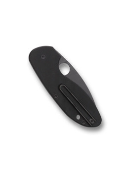 Spyderco Efficient Liner Lock Knife Black G10 Handle Plain Black Edge C216GPBBK Spyderco Efficient Liner Lock Knife Black G10 Handle Plain Black Edge C216GPBBK