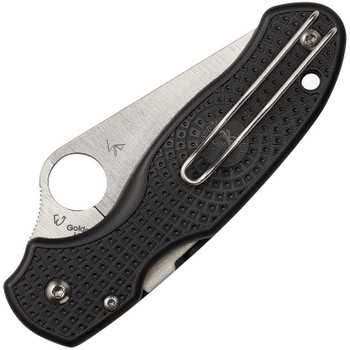 Spyderco Para 3 Lightweight Folding Knife Black FRN Handle Plain CTS BD1N Edge Paramilitary C223PBK