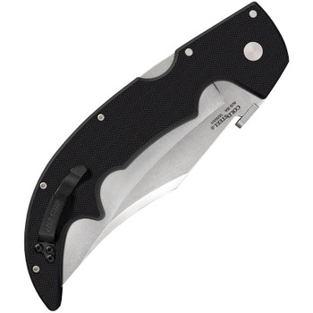 Cold Steel Espada Large Lockback Knife Black G10 Handle Plain Edge 62MGD