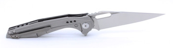 Bestech Malware Knife Gray Titanium & Carbon Fiber Handle Plain S35VN Edge BT1902C