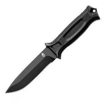 Gerber Strongarm Fixed Blade Knife Black GFN Handle Plain Black Blade G1038N Gerber Strongarm Fixed Blade Knife Black GFN Handle Plain Black Blade G1038N
