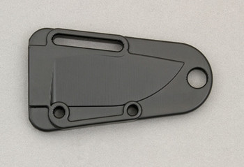 ESEE Knives Izula II Neck Knife Fixed Black Plain Edge Blade Canvas Micarta Handle