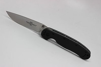 Ontario RAT 1  Folding Pocket Knife Plain Edge Satin Finish Black Handle 8848 Ontario RAT 1  Folding Pocket Knife Plain Edge Satin Finish Black Handle 8848