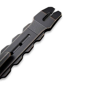 WE Knife Gesila Multi Tool Antique Bronze 6AL4V Titanium Pocket Clip A-08A