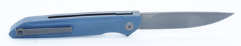 Harnds Assassin Folder Knife Gray G10 Handle Plain Gray Ti Coated Blade CK9171GY-GT