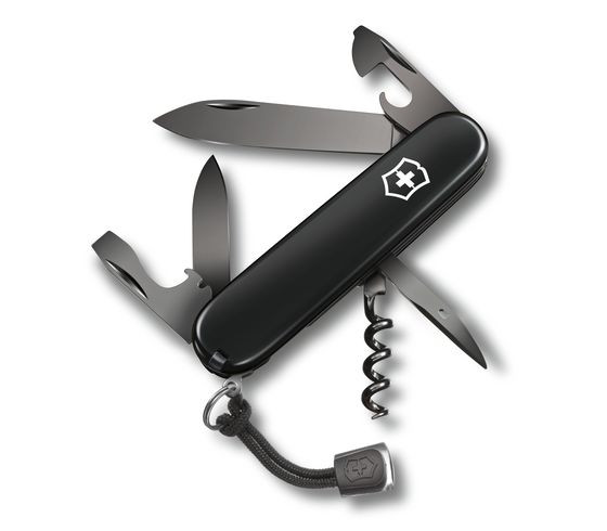Victorinox Spartan Folding Knife/Multi-Tool Black Onyx Handle