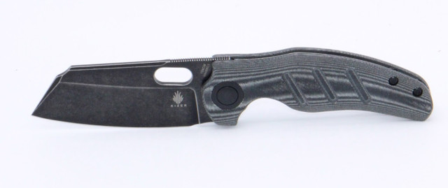 Kizer C01C Folding Knife Black Micarta Handle 154CM Plain Black Blade KiV4488C1