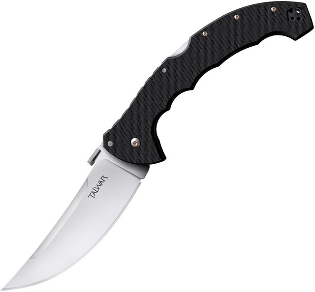 Cold Steel Espada Large Lockback Knife Black G10 Handle Plain Edge