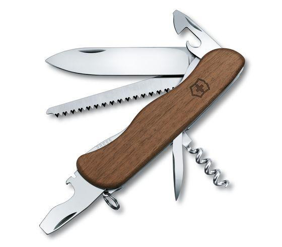 Victorinox Forester M Grip Multitool Wood Handle Plain/Serrated