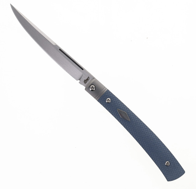 Esnyx Knives Barracuda Slip Joint Pocket Knife Black G10 M390