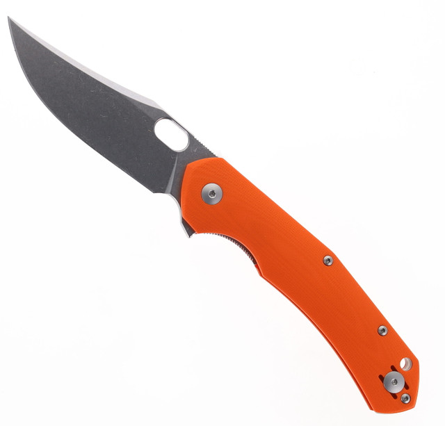 MANICO♥ Ticonic Knives Ticonic1 Folding Knife Black Textured Titanium