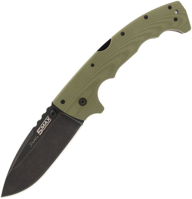 Cold Steel Demko AD-10 Folding Knife Dark Earth G10 Handle S35VN