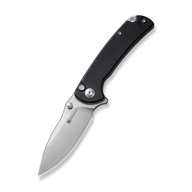 Kizer Drop Bear Folding Knife Black Carbon Fiber Handle