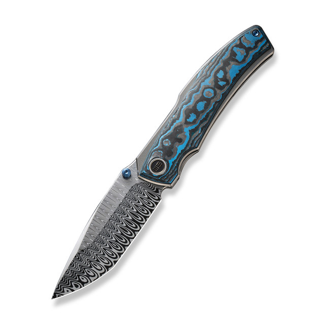 Kizer Feweed Folding Knife Camo Carbon Gold Titanium Handle