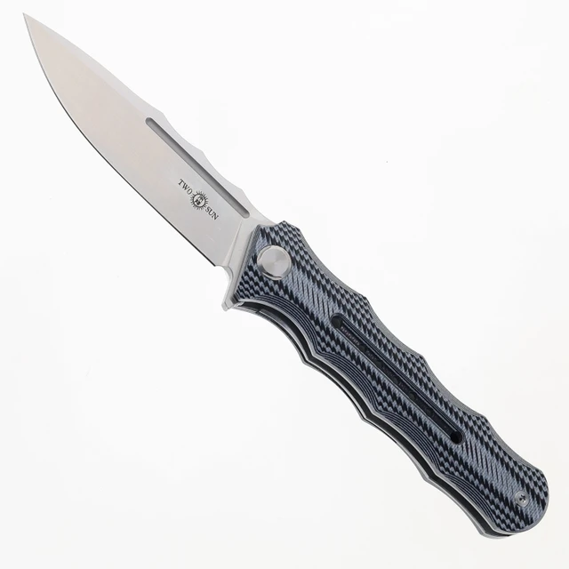 Kizer Pioneer Folding Knife Green G10 Handle Blasted/Stonewashed