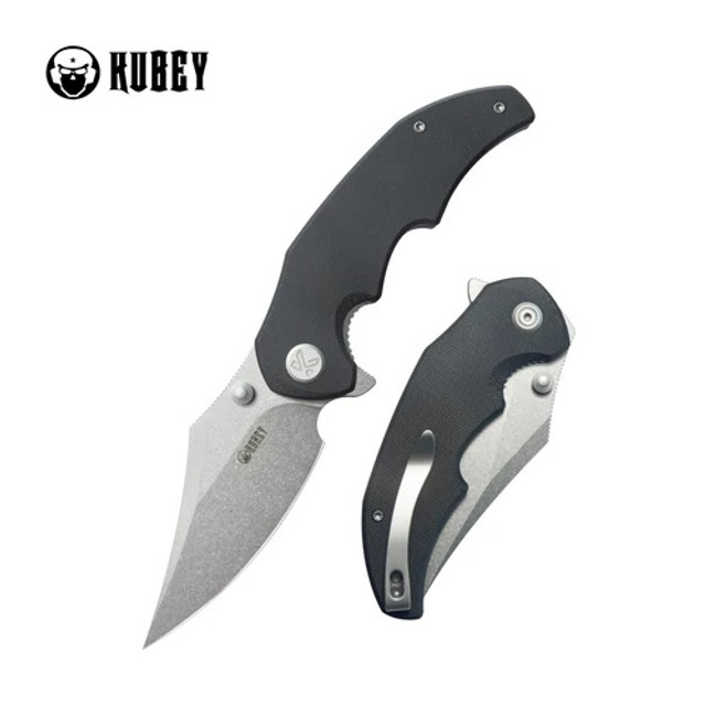 高級品市場 Kubey RBC-1 Folding Knife Black G10 Handle 14C28N Plain Edge その他