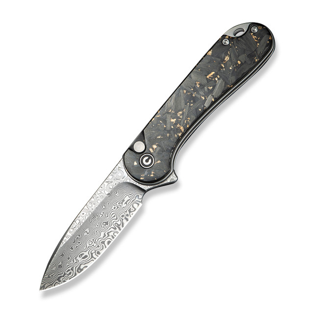 Kizer Drop Bear Folding Knife Wood Handle Nitro-V Drop Point