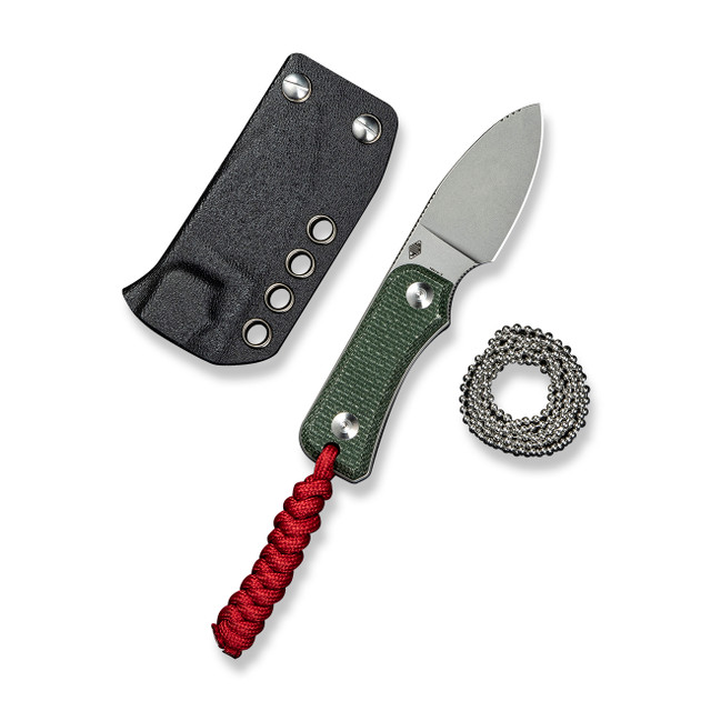 Kizer Norcross Fixed Blade Orange G10 Handle Nitro-V Spear