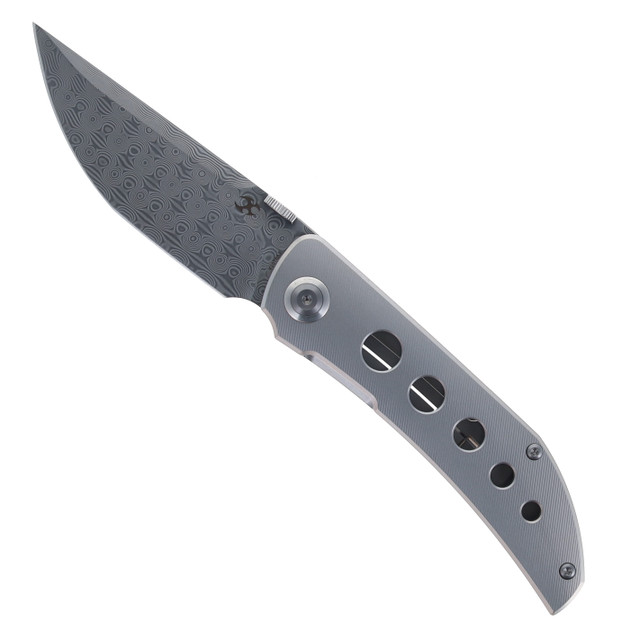 Kansept Integra Folding Knife Lightning Strike Titanium Handle