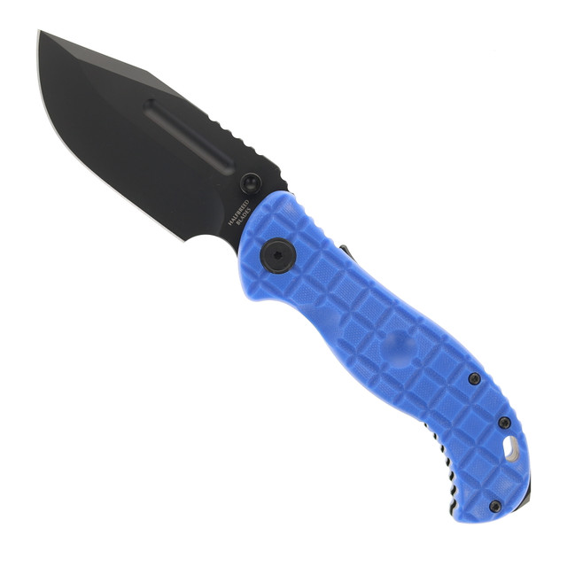 Halfbreed Blades Large Bush Fixed Blade Knife Black Titanium