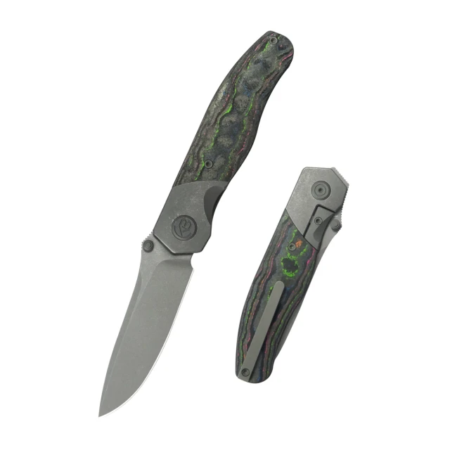 KB Mosquito Folding Knife DLC Diamond Milling Titanium Handle M390