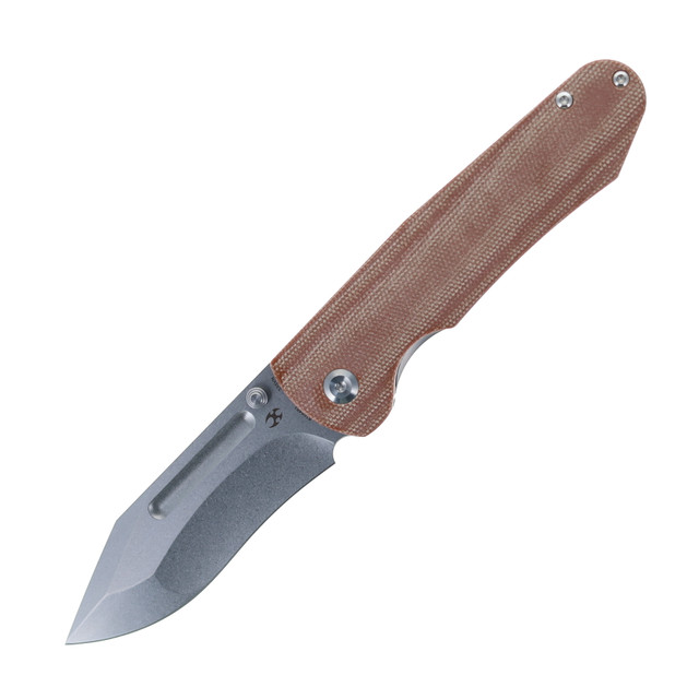 Kizer Silverwing Folding Knife Titanium Handle M390 Plain