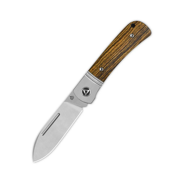 QSP Hedgehog Slip Joint Folding Knife Black Micarta Handle