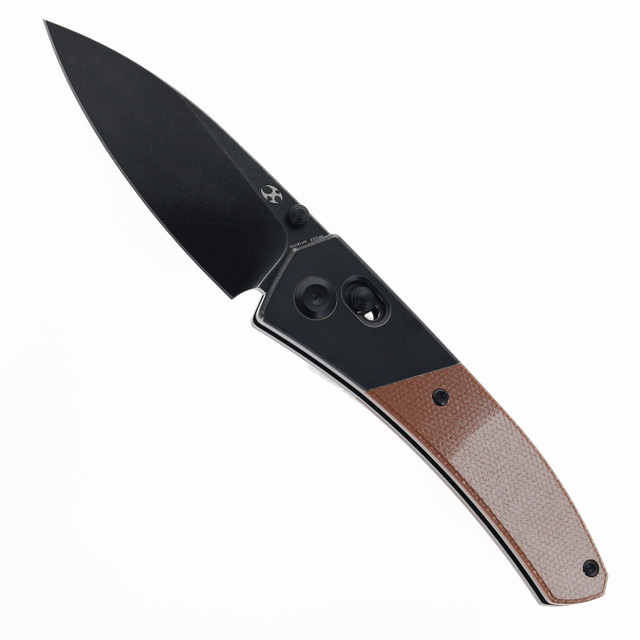 Miguron Mero II Folding Knife Dark Grey PVD Titanium Handle M390