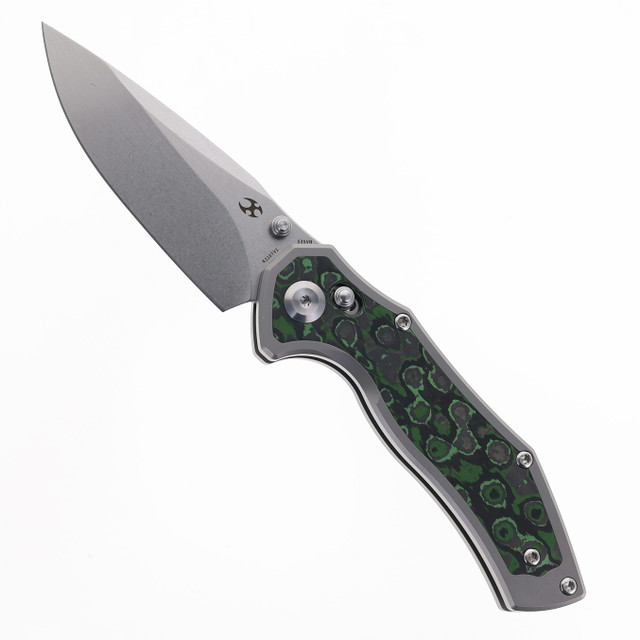 Kansept Apollo Folding Knife Blackwash Titanium/Purple Haze