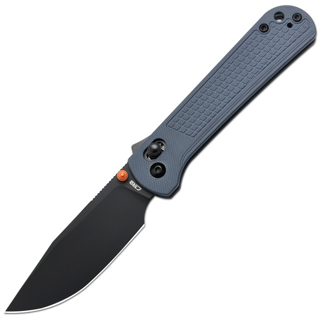 meee様 Miguron Fyoka Folding Knife Grey PVD Aluminum Handle D2