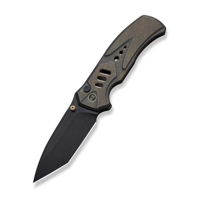 その他 X WE Breach Folding Knife Charcoal Gray Titanium Handle M390 Plain