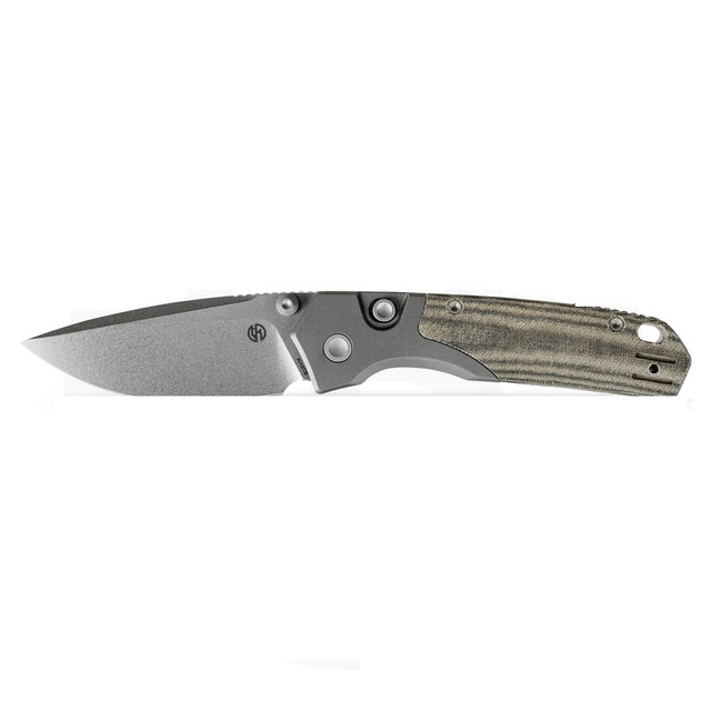 Small Mountain専用 Vosteed Psyop Folding Knife Teal Norplex UltreX Micarta Handle