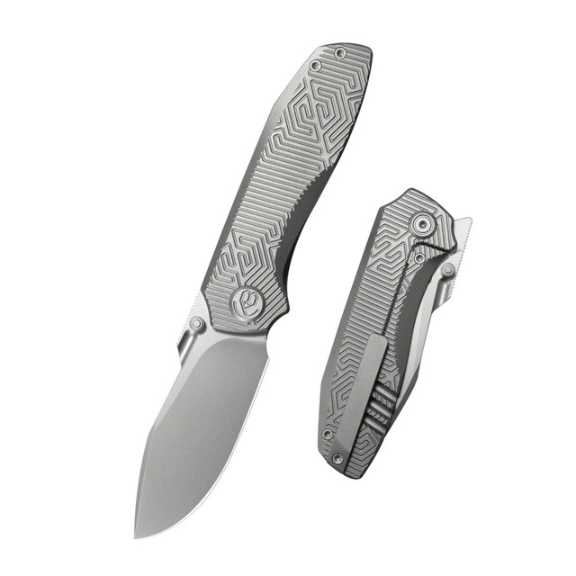 KB Agera Frame Lock Pocket Folding Knife Regular DLC Titanium w