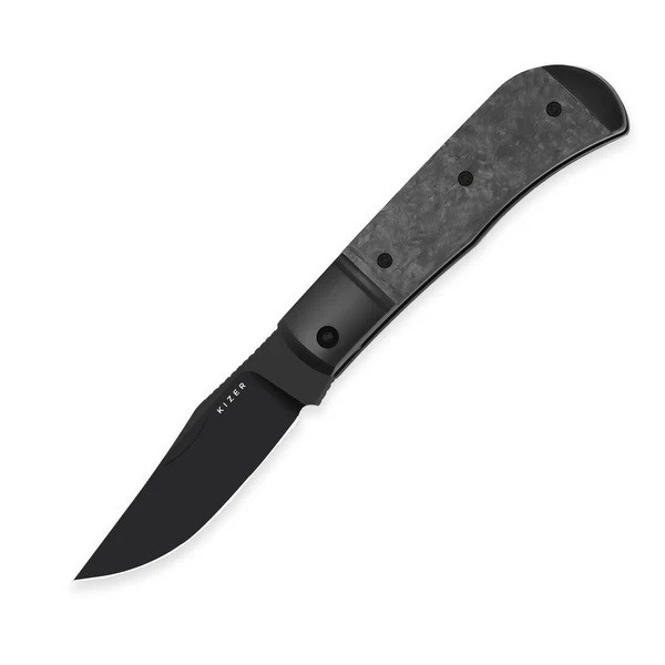 Kizer Trestle Folding Knife Titanium/Carbon Fiber Handle S45VN