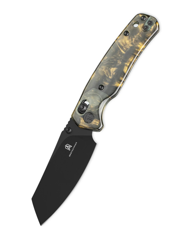Kizer Muskrat Fixed Blade Knife Green G10 Handle D2 Clip Point