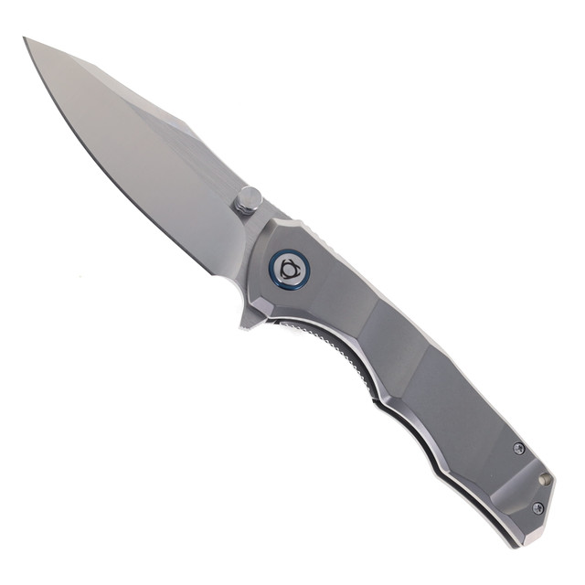 REMETTE RT-Cool Whale Folding Knife Black Raindrop G10 Handle
