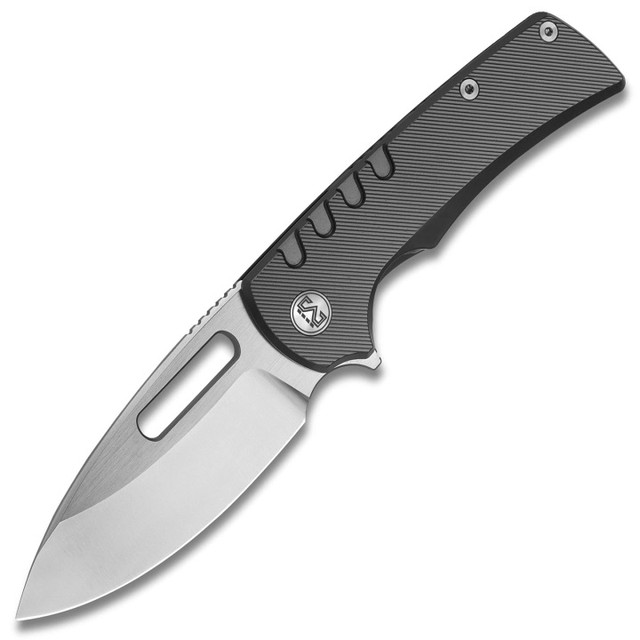 Kizer Tomb Folding Knife Black/Green Acrylic Handle Nitro-V Drop