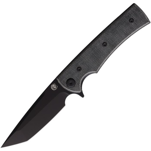 【S】 Chaves Blue Label Liberation 229 Folding Knife Black Canvas