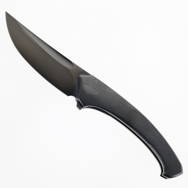 Hwzbben Folding Knife B01 Titanium Handle M390 Plain Edge Bead