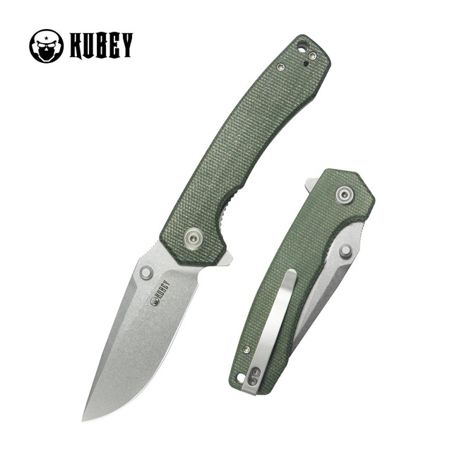 専用3 Kubey Calyce Folding Knife Black G10 Handle 14C28N Drop Point