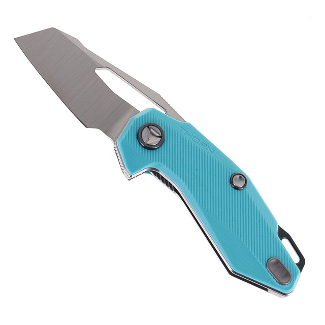 Ketuo Thorn V2 Folding Knife Brown G10 Handle 14C28N Plain Edge