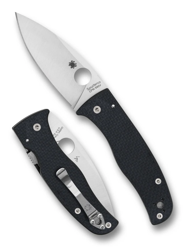 Spyderco Supreme Bug Key Chain Size Folding Knife Red Aluminum